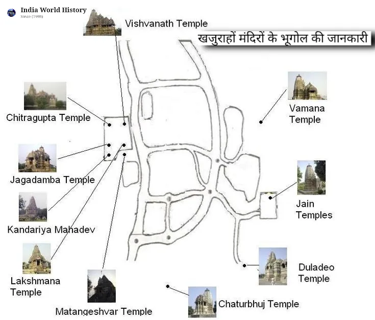 खजुराहो मंदिरों का इतिहास